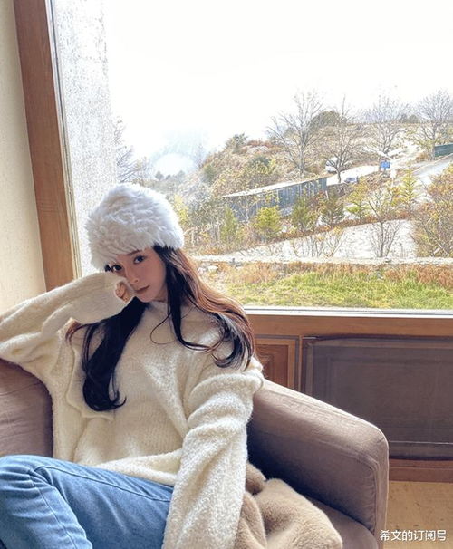 名流少女感的針織毛衣,上身真的是洋氣到飛起